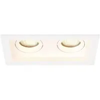 LEDVION spot encastrable LED blanc douille GU10 3W blanc chaud dimmable