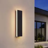LEDVION Applique murale extérieure LED longue Villa Ip65 6W blanc chaud