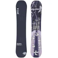 Salomon Snowboard - Snowboard freestyle - Abstract 2027 - Taille 155W cm - Noir