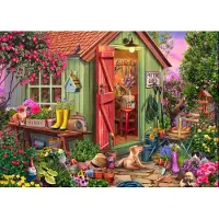 Bluebird Puzzle Puzzle Abri de Jardin - 500 à 999 pièces