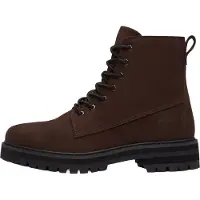 Timberland pour homme. TB0A41CGW071 Bottes en cuir Britton Drive marron (45), Plat, Nubuck, Lacets, Casuel