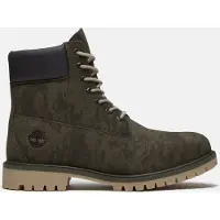 Timberland Bottines à lacets kaki / vert foncé