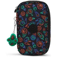 Kipling Étui '50 Pens' bleu / vert / orange / noir