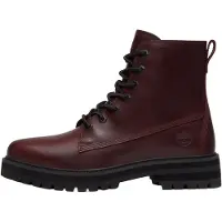 Timberland Bottines à lacets bordeaux