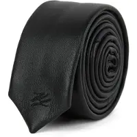 Karl Lagerfeld Écharpe ' K/Autograph Lederkrawatte ' noir