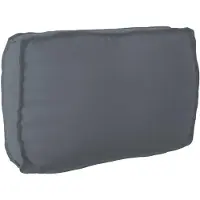 vidaXL Coussin pour dossier de palette Anthracite 70 x 40 x 12 cm