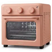 Safecourt Kitchen Safecourt Four Airfyer 6-en-1 - 100% sans PFAS - 6 programmes - 80 à 230 degrés - Airfryer, cuire, rôtir, toaster, griller & réchauffer - Rose