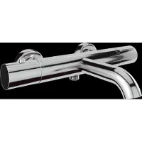 Blaufoss Round 2.0 robinet baignoire thermostatique: chrome brillant