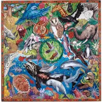 Eeboo Puzzle Monde Sauvage - 1000 pièces