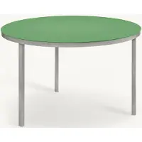 Valerie Objects Alu Table Ronde Green