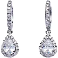 U.S. POLO ASSN. Boucles d'oreilles 'Mariah' argent