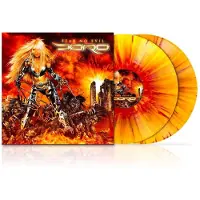 Suburban Fear No Evil Vinyle Jaune et Rouge Marbré