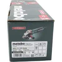 Metabo WEV 11-125 Quick Meuleuses D'angle