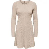 ONLY Robes en maille 'ONLIbi' beige