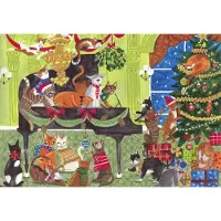 Pieces & Peace Puzzle Chats sur le Piano - 1000 pièces
