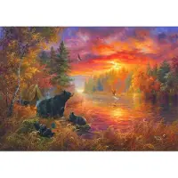 Sunsout Puzzle XXL - Camp de pêche - Puzzle de 500 pièces