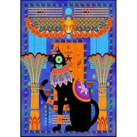 Grafika Puzzle Chat Egyptien - 1000 pièces jeu de pose