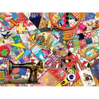 Sunsout Puzzle Kate Ward Thacker - Quilting - 1000 pièces