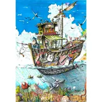 Grafika Puzzle A l'Assaut des Flots - 1000 pièces