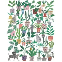 Pieces & Peace Puzzle Chats et Plantes - 500 à 999 pièces