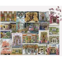 Galison Puzzle Londres en Fleurs - Puzzle 1000 Pièces - 1000 pièces