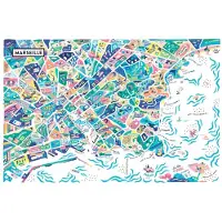 Grafika Puzzle Marseille - 1000 pièces
