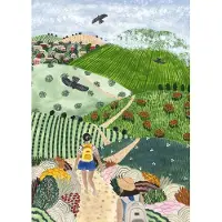 Pieces & Peace Puzzle Randonnée dans les Vignes - 1000 pièces