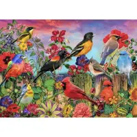 Bluebird Puzzle Puzzle Birds and Blooms Garden - 500 à 999 pièces