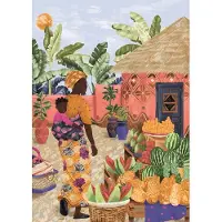 Magnolia Puzzle Jeu de pose WAW - Ghana - 1000 pièces multicolores