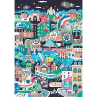 Pieces & Peace Puzzle Monuments de Paris - 1000 pièces