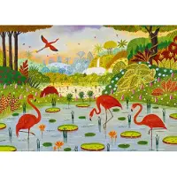 Pieces & Peace Puzzle Flamants des Caraïbes - 1000 pièces