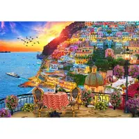Bluebird Puzzle Puzzle Positano Italy - 1000 pièces