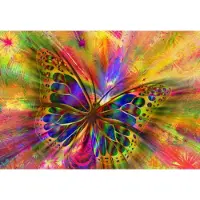 Bluebird Puzzle papillon coloré - Puzzle 1000 pièces