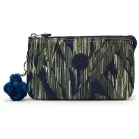 Kipling Trousse de maquillage 'Creativity' vert foncé / noir
