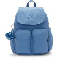 Kipling Sac à dos 'City Pocket' bleu chiné
