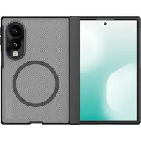 NILLKIN Coque arrière magnétique Super Frosted FOLD pour Samsung Galaxy Z Fold 8 Transparent Noir (Samsung Galaxy Z Fold8), Coque pour téléphone portable, Noir, Transparent