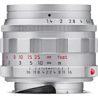 Leica Objectif à Focale fixe Summilux-M 50 mm f/1.4 Argent chromé