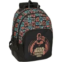 Safta Sac à dos personnalisable Star Wars Mandalorian & Grogu, 42 cm