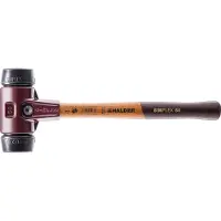 HALDER Schonhammer diamètre 50mm 1170g Simplex caoutchouc / noir avec manche bois - 3002050
