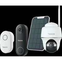 Reolink Argus B430 + Solar Panel + D340W + Chime