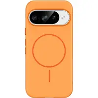 IMoshion Coque arrière Color avec Thin MagSafe Ring pour Google Pixel 9 / 9 Pro - Orange