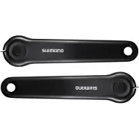 Shimano Jeu de manivelles "STEPS FC-E6100" 1 fois, alu noir
