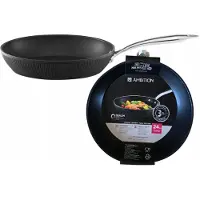 Ambition , poêle incurvée, 24 cm, Qualum, compatible induction