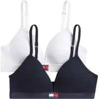 Tommy Hilfiger Underwear Soutiens-gorge bleu marine / blanc