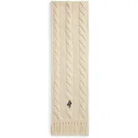 Ralph Lauren Écharpe crème / bleu marine / chocolat