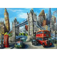 Grafika Puzzle Voici Londres - 1500 pièces