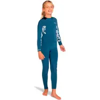 Roxy Combinaison En Néoprène à Manches Longues Et Fermeture éclair Dans Le Dos Pour Junior 3/2 Mm Swell Series