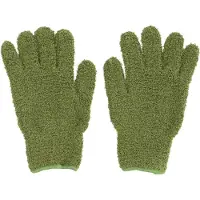 Esschert Design Gants anti-poussière pour plantes Vert - Microfibre