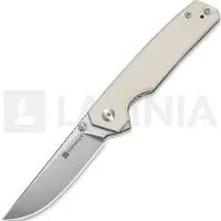 SENCUT Stria, Milled Ivory G-10, Satin