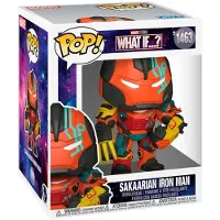 Funko POP! Pop! Sakaarian Iron Man - Figurki Vinylowe z serii Super Marvel What If
